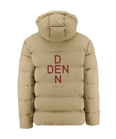 Milano Cortina Winter Olympics 2026 Team Denmark Opening Ceremony Puffer Hooded Jacket