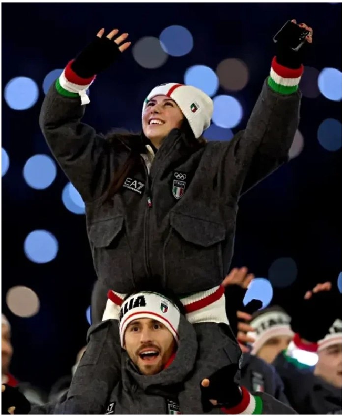 Winter Olympics 2026 Team Italy EA7 Jacket