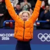Milano Cortina Winter Olympics Team Netherlands Xandra Velzeboer Puffer Jacket