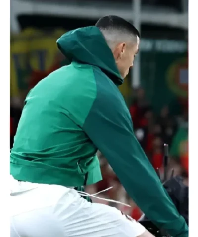 World Cup Cristiano Ronaldo Green Jacket