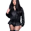 XCX Black Leather Jacket