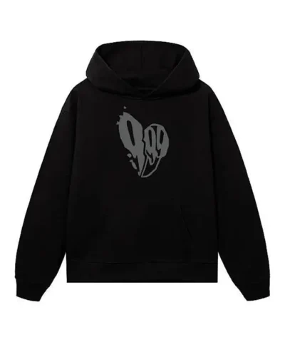 Xxxtentacion Heart Graphic Hoodie
