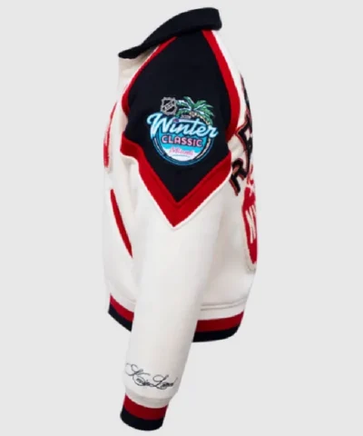 York Rangers Winter Classic Varsity Jacket