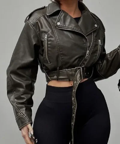 Zara-Molly-Mae-Oversized-Belted-Khaki-Charcoal