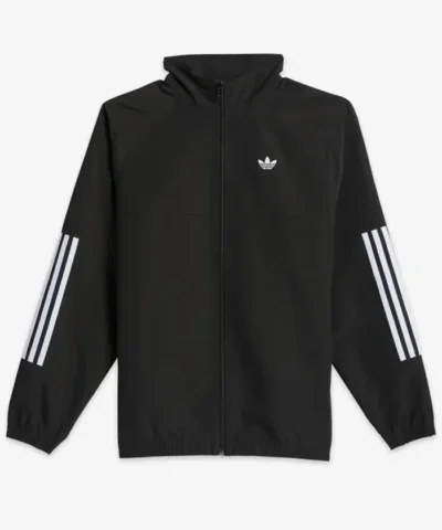 Adidas Gazelle Full-Zip Black Track Jacket
