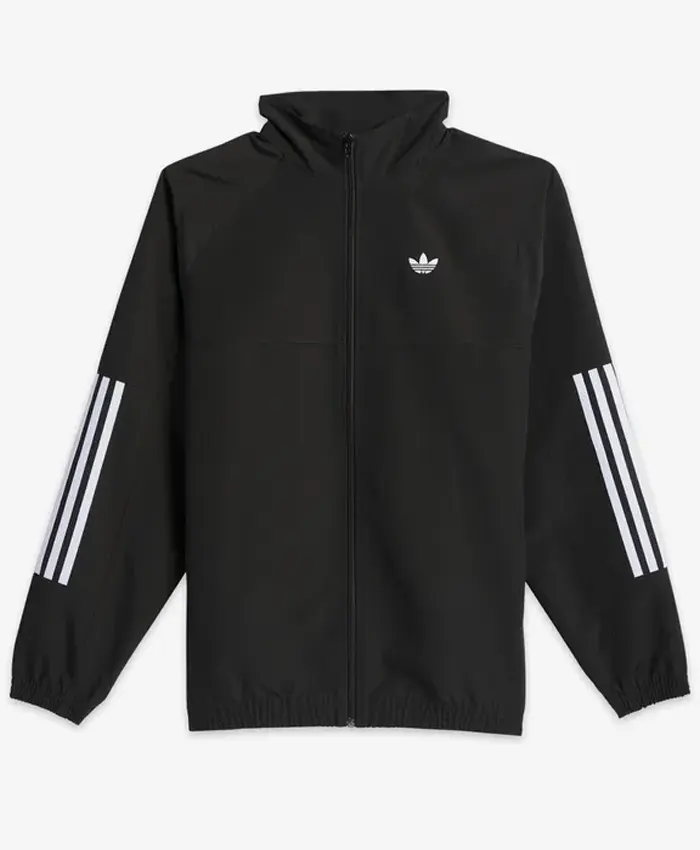 Adidas Gazelle Full-Zip Black Track Jacket