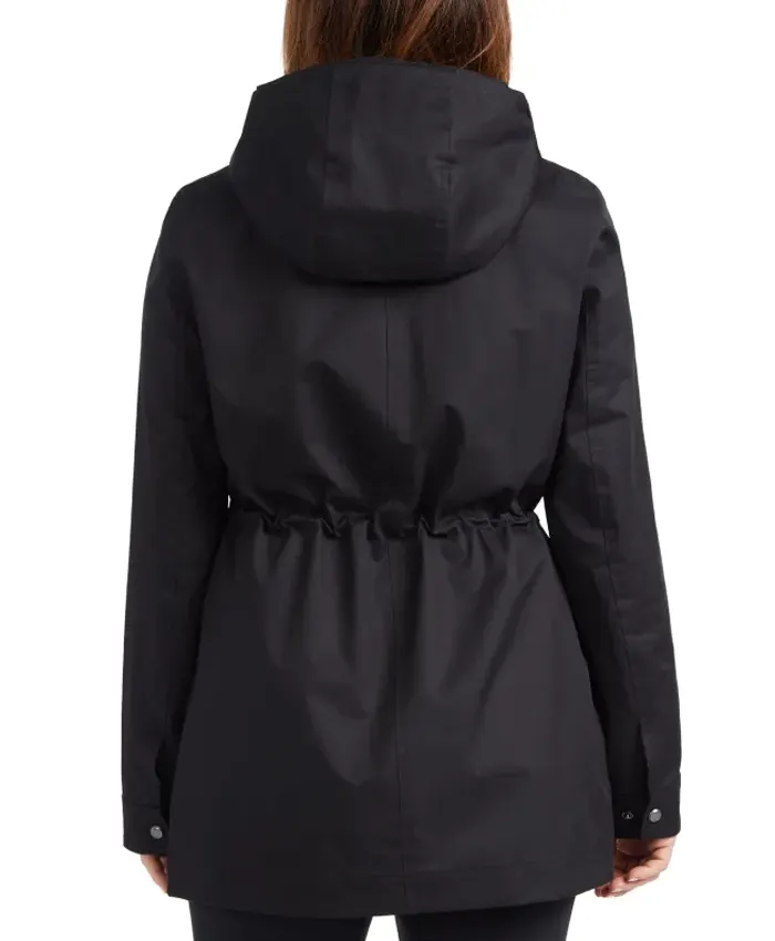 black-Costco-Hunter-rain-hooded-Jacket