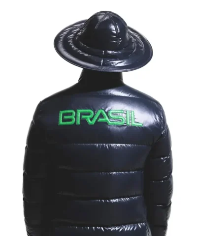 Milano Cortina Winter Olympics 2026 Team Brazil Puffer Jacket
