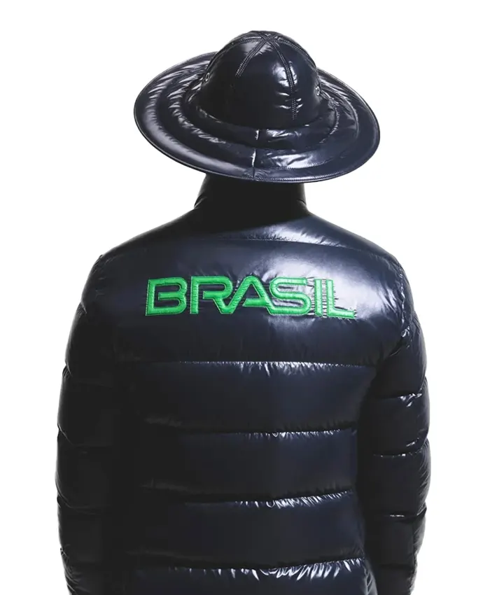 Milano Cortina Winter Olympics 2026 Team Brazil Puffer Jacket