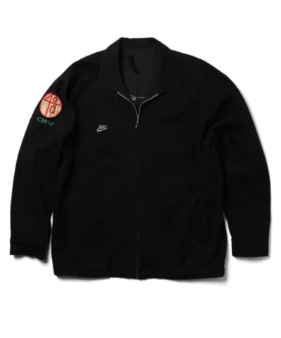 1995 Nike Clockers Cast and Crew Black Cotton Jacket For Men and Women