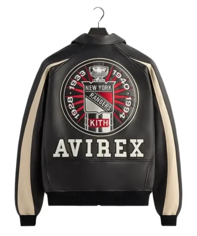 AVIREX NY Rangers Black Jacket
