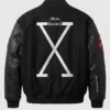 Acres Malcolm X Supreme 40 Black Varsity Jacket