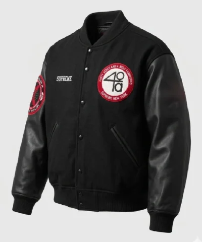 Acres Malcolm X Supreme 40 Varsity Jacket
