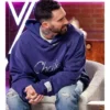 Adam Levine TV Show The Voice Season 29 Chateau Ranch Blue Hoodie 