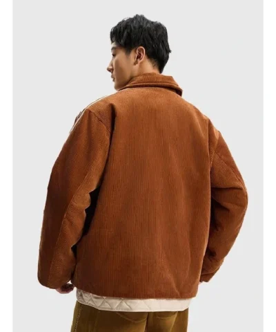 Adidas 2026 Chinese New Year Brown Pad Jacket 