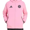 Adidas Inter Miami Travel Cotton Jacket