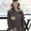 Alysa Liu Louis Vuitton Fall 2026 Paris Fashion Gray Denim Jacket