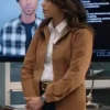 Alyssa Diaz The Rookie S08 Suede Leather Jacket 3