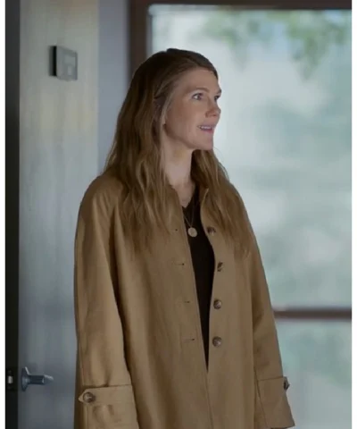Alternative view of Lily Rabe Shrinking S03 Trench Coat