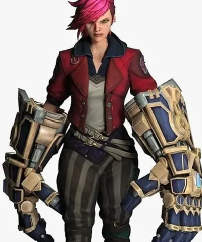 Arcane VI Red Leather Jacket