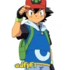 Ash Pokemon Blue Vest