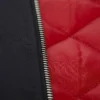 Atlanta Falcons Throwback Vintage Satin Black and Red Full-Zip Jacket