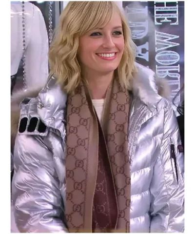 Beth Behrs 2 Broke Girls S04 Puffer Jacket