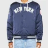 Billionaire Boys Club x New York Yankees Stadium Navy Jacket 