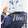Billionaire Boys Club x New York Yankees Stadium Navy Satin Jacket 