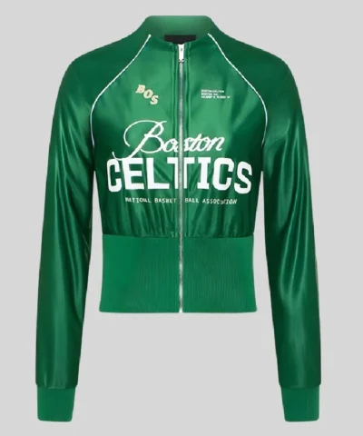 Boston Celtics Off Season x NBA Cropped Track Jacket