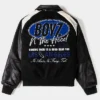 Boyz N The Hood Low 1991 Los Angeles Rider Black Wool and Leather Varsity Jacket