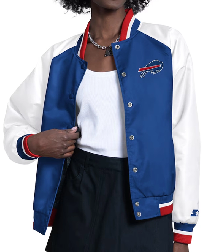 Buffalo Bills Blitz Varsity Jacket