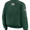 Buy 1919 Green Bay Packers Patch Bomber Full-Zip Green Satin Jacket