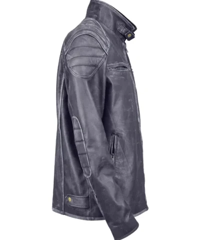 Buy Full Grain Buffalo Leather Jacket