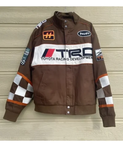 Buy HUF x Toyota TRD Global Racing Brown Cotton Jacket
