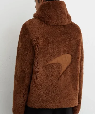 Buy McLaren Racing Hooded Shearling Jacket