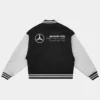 Buy Mercedes Classic Black and White Full-Snap Jacket