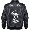 Buy Now Mens and Womens Black Dragon Leather Jacket Tokyo Revengers For Sale
