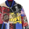 Buy Now Off White Multipatch Leather Varsity Bomber Jacket For Sale