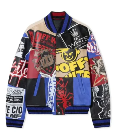 Buy Now Off White Multipatch Varsity Bomber Jacket For Sale