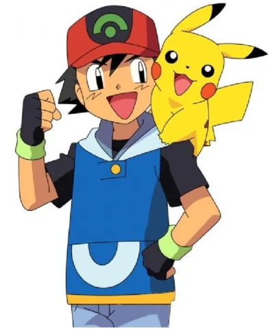 Buy Now Pokemon TV Show Ash Ketchum Blue Vest 
