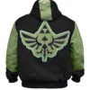Buy Now The Legend Of Zelda Hyrulian Crest Logo Green Zipper Hoodie