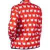 Buy Now The Traitors S04 Colton Underwood Red Sheep Jacket for Men and Women