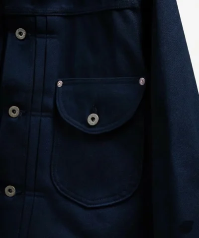 Buy Schott x Lee Black 101 J Cowboy Blue Denim Jacket