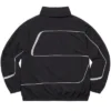 Buy Supreme S Panelled Track Jacket in Black and White