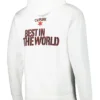 CM Punk Best in the World Retro White Pullover Hoodie For Men and Women 