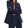 Caitlin Clark FTI Consultant Bachelor Gulch Navy Varsity Blazer