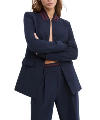 Caitlin Clark FTI Consultant Bachelor Gulch Navy Varsity Blazer