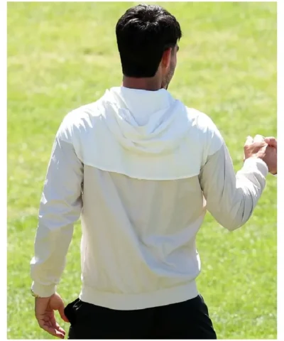 Carlos Alcaraz BNP Paribas Open 2026 White Hoodie