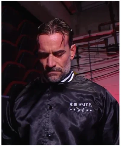 Alternative view of CM Punk Larry Forever Jacket